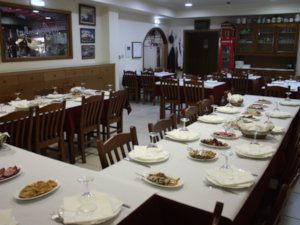 A segunda sala de jantar